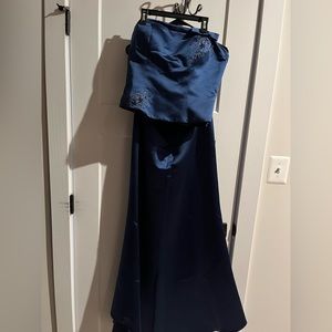 Two piece formal dress